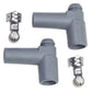 MSD Ignition MSD3320 90 Hei Dizzy Boot & Terminal Kit (2 pack)