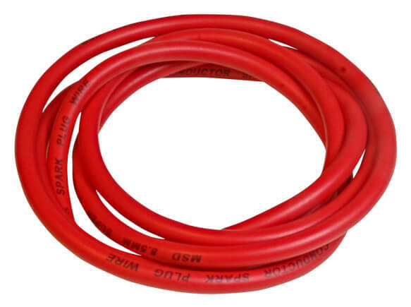 MSD Ignition MSD34039 Super Conductor Bulk Wire 8.5mm Red 6 Feet