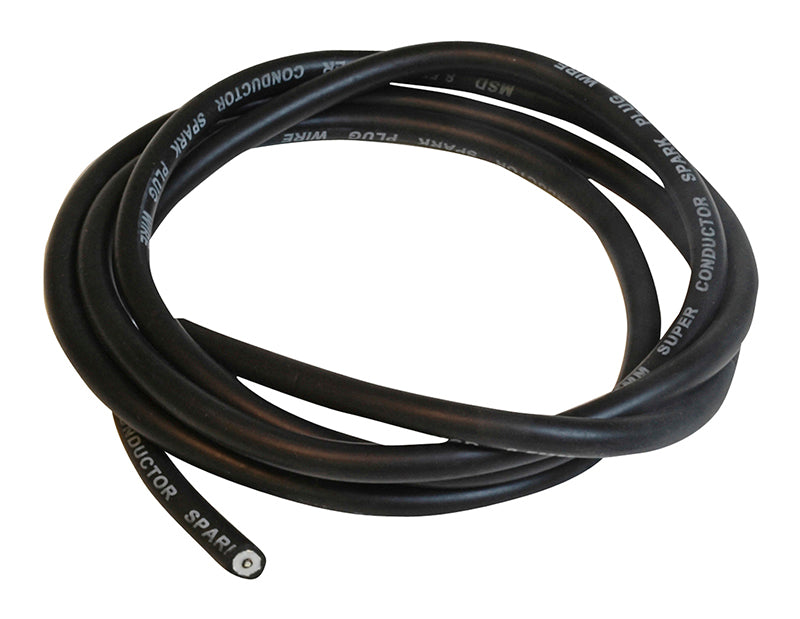 MSD Ignition MSD34053 Super Conductor Plug Lead Bulk 300Ft Roll 8.5mm Black