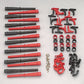 MSD Ignition MSD3475 Hemi Tubes 8.5mm 8 Black Tubes 8 Red Tubes