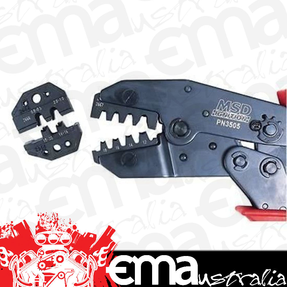 MSD Ignition MSD3509 Crimping Tool Die Weathertight Terminal Die suit MSD Ignition Pro Crimp Tool