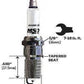 MSD Ignition MSD3714X8 Iridium Spark Plug 1Ir6Y 14Mm Chev/Holden LS V8 Set Of 8 MSD3714 X8