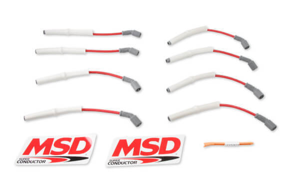 MSD Ignition MSD39849 8.5mm Spark Plug Lead Set GM 8.1L Truck 2001 W/ Hg