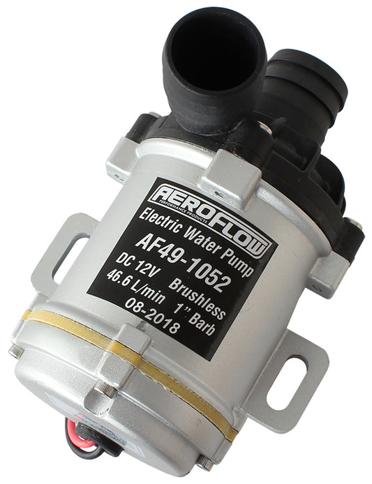 Aeroflow AF49-1052 Supercharger/ Electric Water Pump 1" Barb S 46.6Lpm Brushles