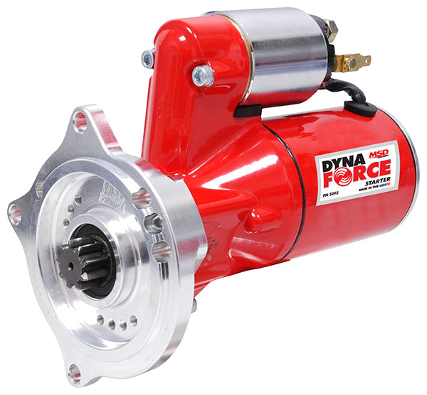 MSD Ignition MSD5093 Ford BB FE Engines Red Dynaforce Mini Reduction Starter