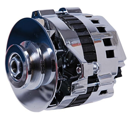 MSD Ignition MSD5362 GM Vehicles 1955-on Dynaforce 160 Amp 12v 1 Wire Alternator Chrome