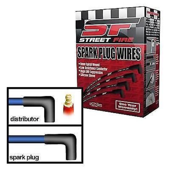 MSD Ignition MSD5554 Chev SB Street Fire Spark Plug Wire (set)