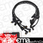 MSD Ignition MSD5564 Chev SB Street Fire Plug Lead Set Black 8mm Under Manifold