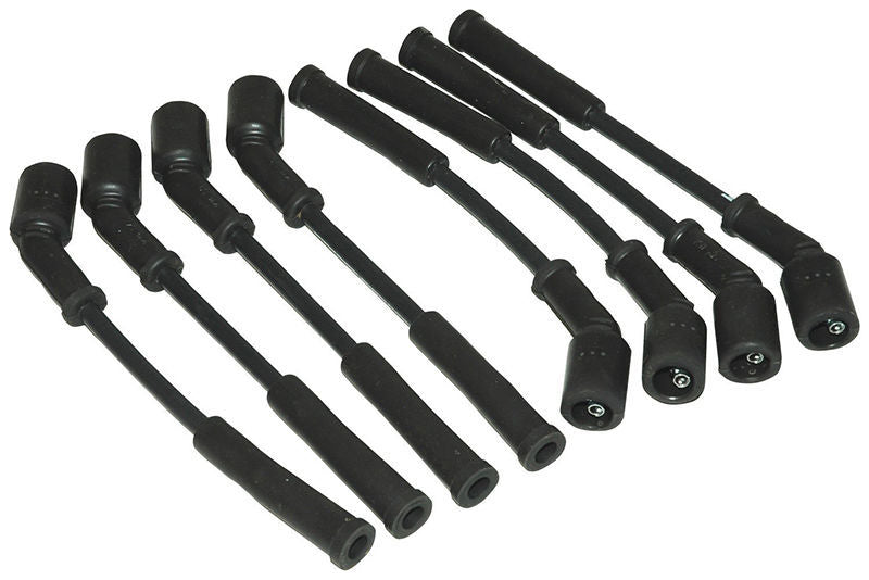 MSD Ignition | MSD5572 | Chev/holden LS1 5.7L V8 Street Fire 8mm Spark Plug Lead set Black