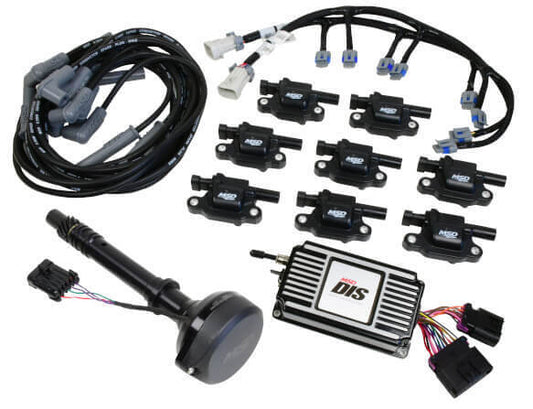 MSD Ignition MSD601513 Chev SB BB Coil On Plug Conversion Kit Black