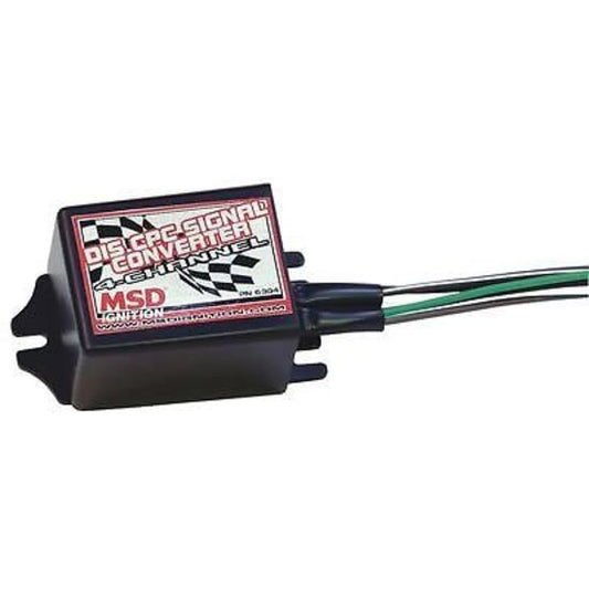 MSD Ignition MSD6304 Dis Cpc Signal Converter 4 Channel Adapts Dis-2/Dis-4