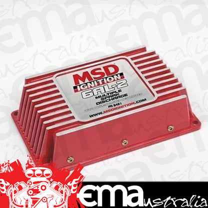 MSD Ignition | MSD6421 | Universal 6AL-2 Multi Spark Discharge Ignition