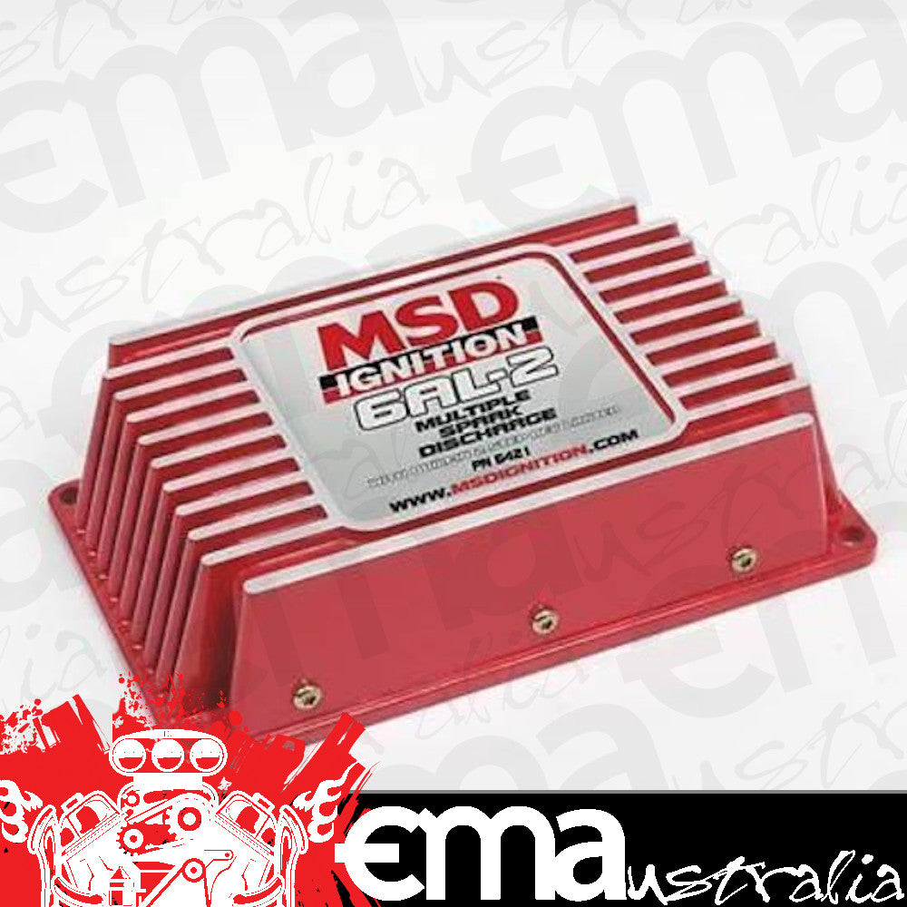 MSD Ignition | MSD6421 | Universal 6AL-2 Multi Spark Discharge Ignition