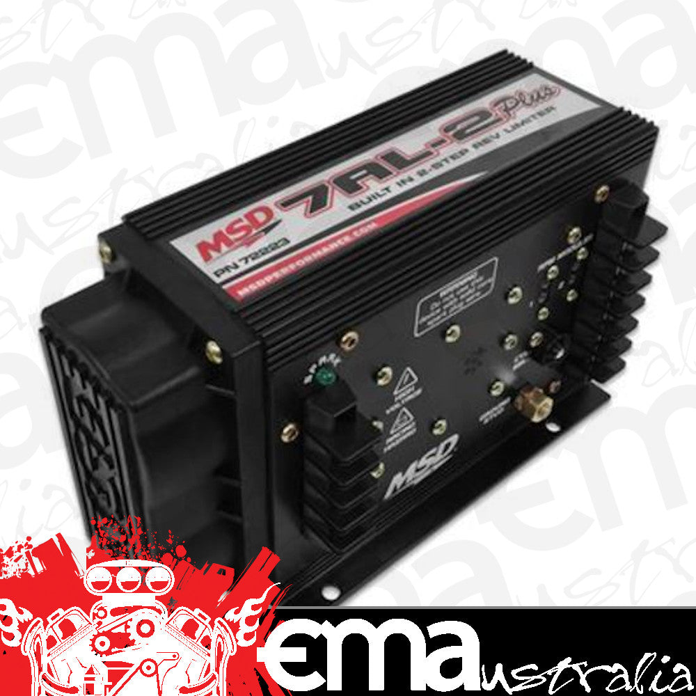 MSD Ignition MSD72223 Blk MSD-7Al-2 Plus Pro Race2468 Cyl