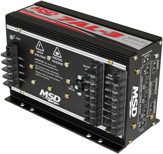 MSD Ignition MSD7330 7AL-3 Ignition Control Box Analog Captive Discharge Rev Limiter