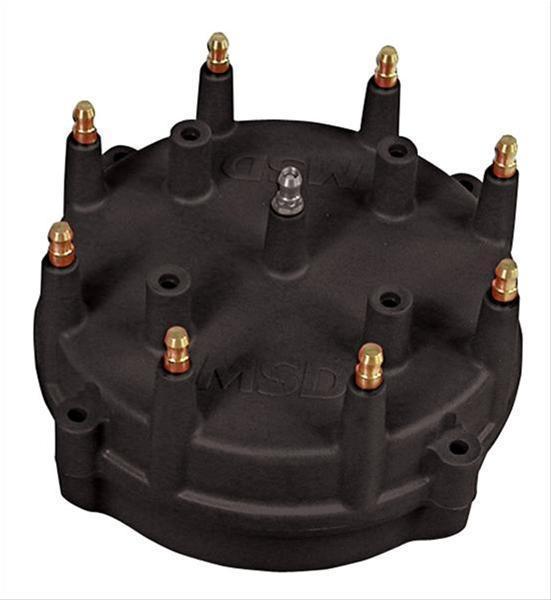 MSD Ignition MSD74083 V8 Pro Cap (Black Replacement Cap for Pro Cap Kit)