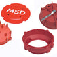 MSD Ignition MSD7445 Pro-Cap Cap-A-Dapt Kit 5" Dia Cap and Rotor Kit Fits MSD Ignition Distributors