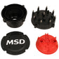 MSD Ignition MSD74553 Pro-Cap Cap-A-Dapt Kit - Black (5" Dia Cap & Rotor Kit Fits Pro Mag 44 Pro Mag 12)