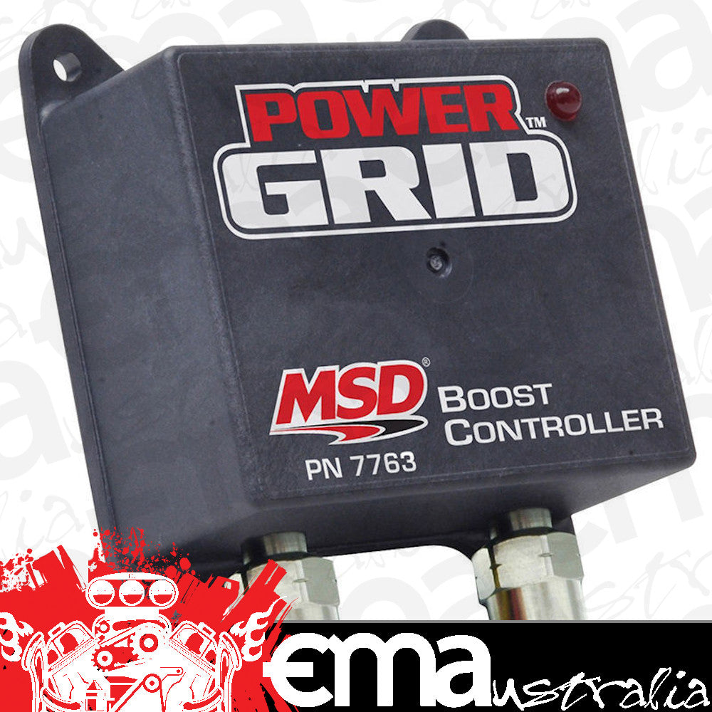 MSD Ignition MSD7763 Power Grid Boost Timing Module Adjustable 0-43.5 Psi