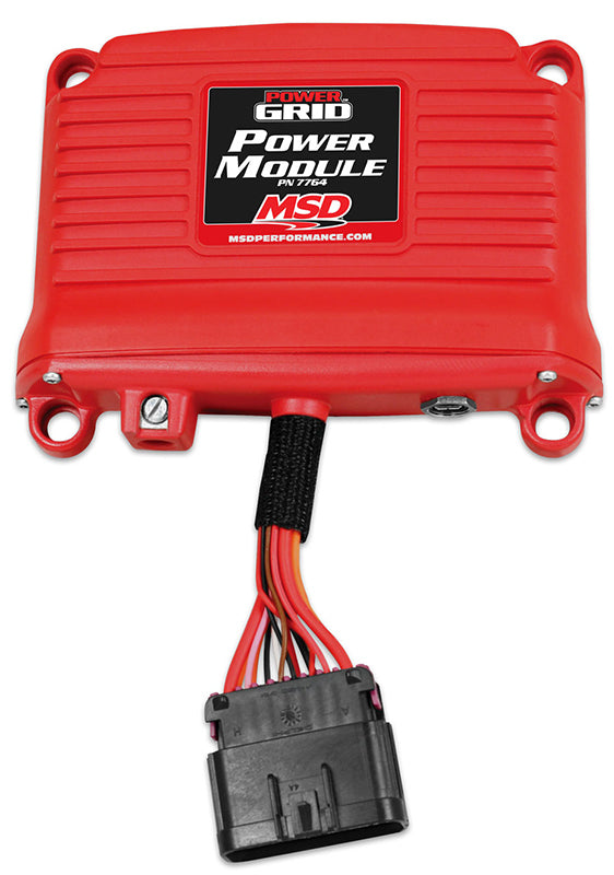 MSD Ignition MSD7764 Power Grid Power Module Red