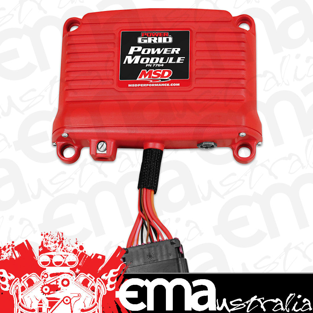 MSD Ignition MSD7764 Power Grid Power Module Red