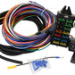 Aeroflow AF49-1501 12 Circuit Universalersal Wiring Harness 14 Fuse 12V