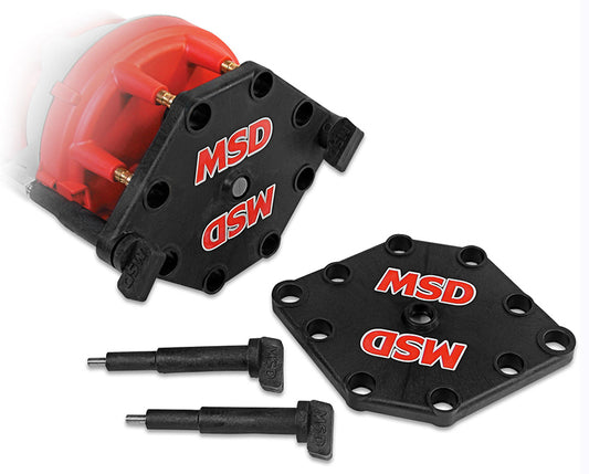 MSD Ignition MSD8121 Replacement Pro Mag Cap & Wire Retainer (Fits Pro Mag P/N MSD8130 MSD8140 MSD8150 MSD8160)