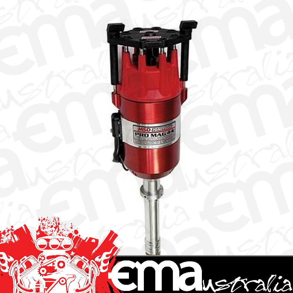 MSD Ignition MSD81394 Pro Mag 44 Magneto W/Standard Cap (Chevy Tall Block Adjustable Slip Collar Bronze Gear)