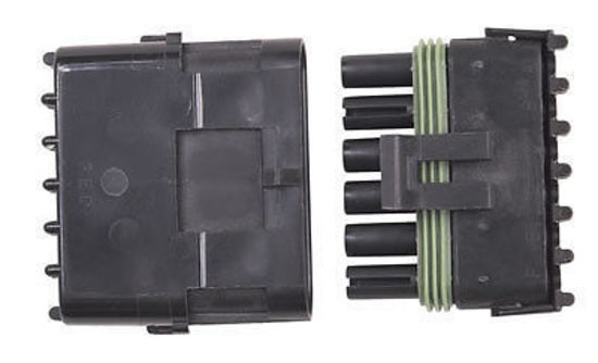 MSD Ignition MSD8170 Weathertight Connector 6 Pin 1 Male 1 Female End