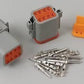 MSD Ignition MSD8185 Deutsch Connector Dt Series 8 Pin 16 Gauge 1 Male 1 Female