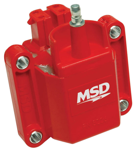 MSD Ignition MSD8226 GM Blaster Replacement Coil Dual Connector Male/hei 44000v