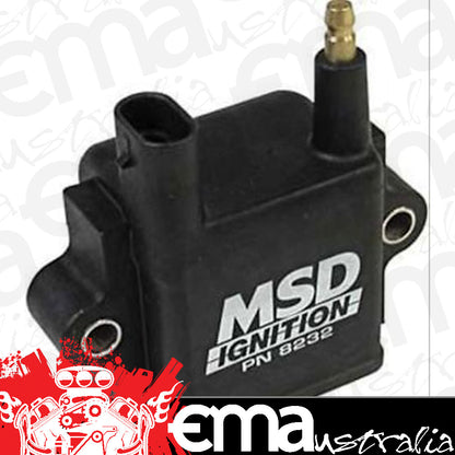 MSD Ignition | MSD8232 | Replacement CPC Single Tower Coil 43000 Volts Black