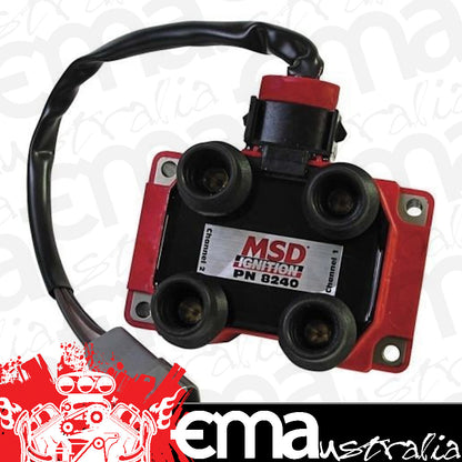 MSD Ignition MSD8240 Ford Dis Ignition Coil Pack for Midget Ignitions High Output