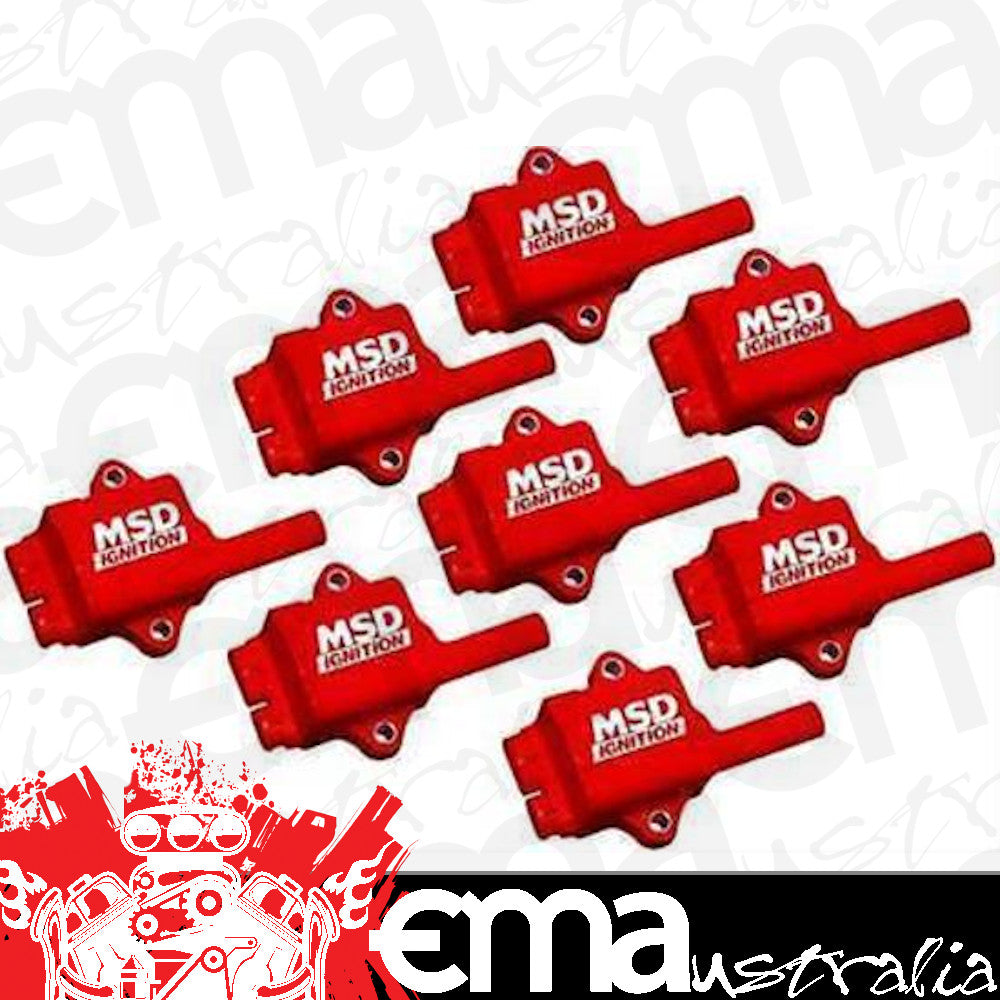 MSD Ignition MSD82468X8 Chev GM Lsi-Ls6 Lq9 Msc Ii Ignition Coil X8 82468