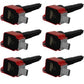 MSD Ignition MSD82606 Coil Red Ford Eco-Boost 2.7L V6 6-Pk