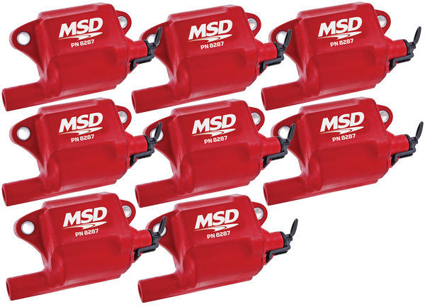 MSD Ignition MSD82878 Holden Chevy LS Series Coil Kit Ls2/Ls7 V8 40000V Set Of 8