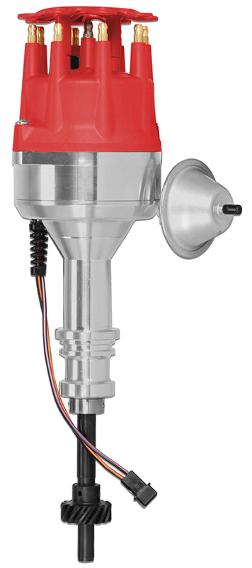 MSD Ignition MSD83831 Pro Billet Distributor (suit Ford Y-Block 239 272 292 312 w/ Vacuum Advance Requires An Control)