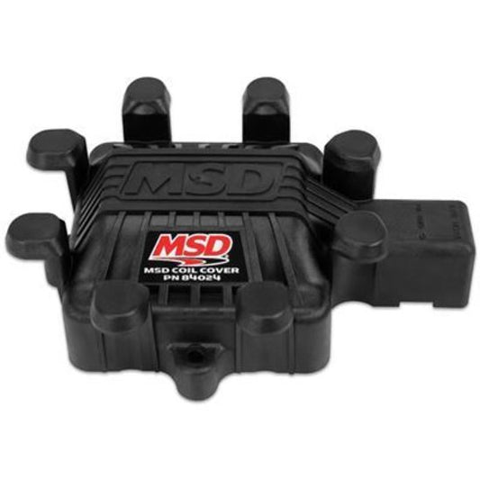 MSD Ignition MSD84024 Blk. Ext. Output Dust Cvr.Int Coil Cap