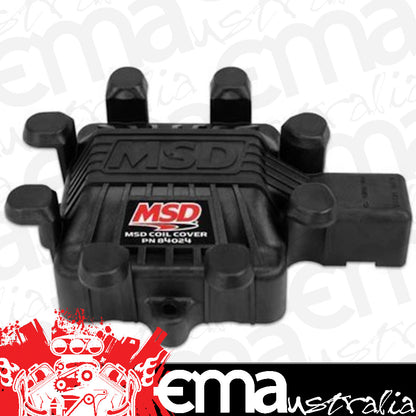 MSD Ignition MSD84024 Blk. Ext. Output Dust Cvr.Int Coil Cap
