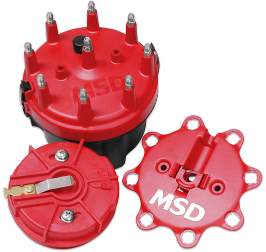 MSD Ignition MSD8420 Cap-A-Dapt Kit (Large Diameter Cap Adjustable Rotor & Spacer suit Pro-Billet Distributors)