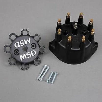 Chev HEI Distributors, MSD Pro Billet Chev Distributors Extra Duty Distributor Cap Chevrolet MSD Ignition MSD84313