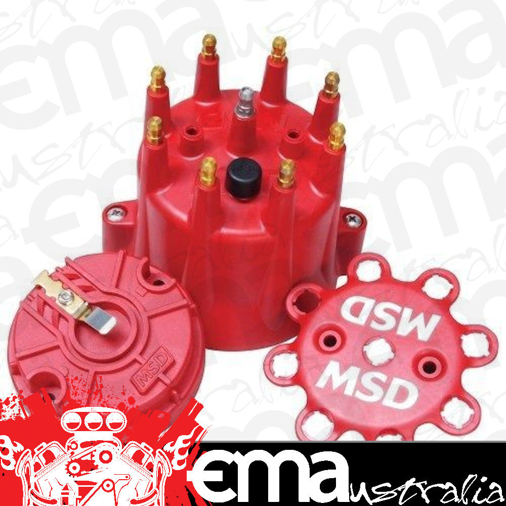 MSD Ignition MSD84335 Igntion Distributor Cap & Rotor Kit suits Pro Billet Distributors