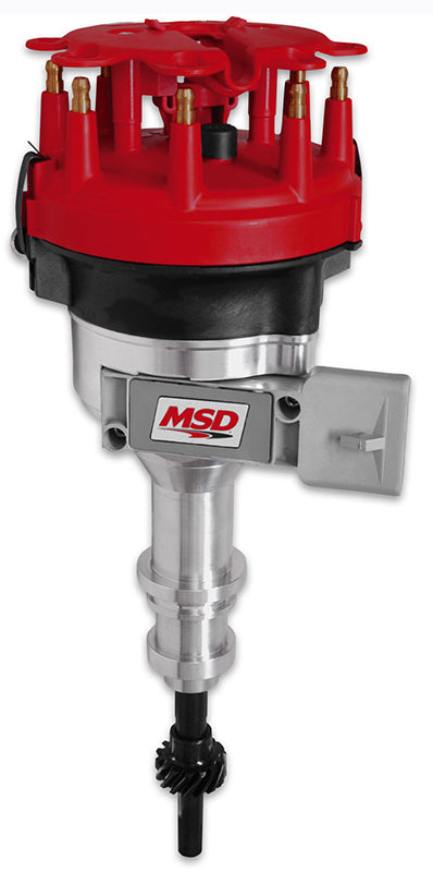 MSD Ignition MSD8456 Pro-Billet Distributor (Ford 5.0L TFI W/Module Bolt In Replacement for Ford Eb-El)