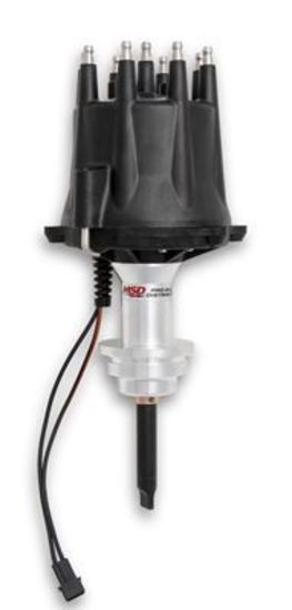 MSD Ignition MSD85345 Distributor Chrysler 318 360 W/Black Cap