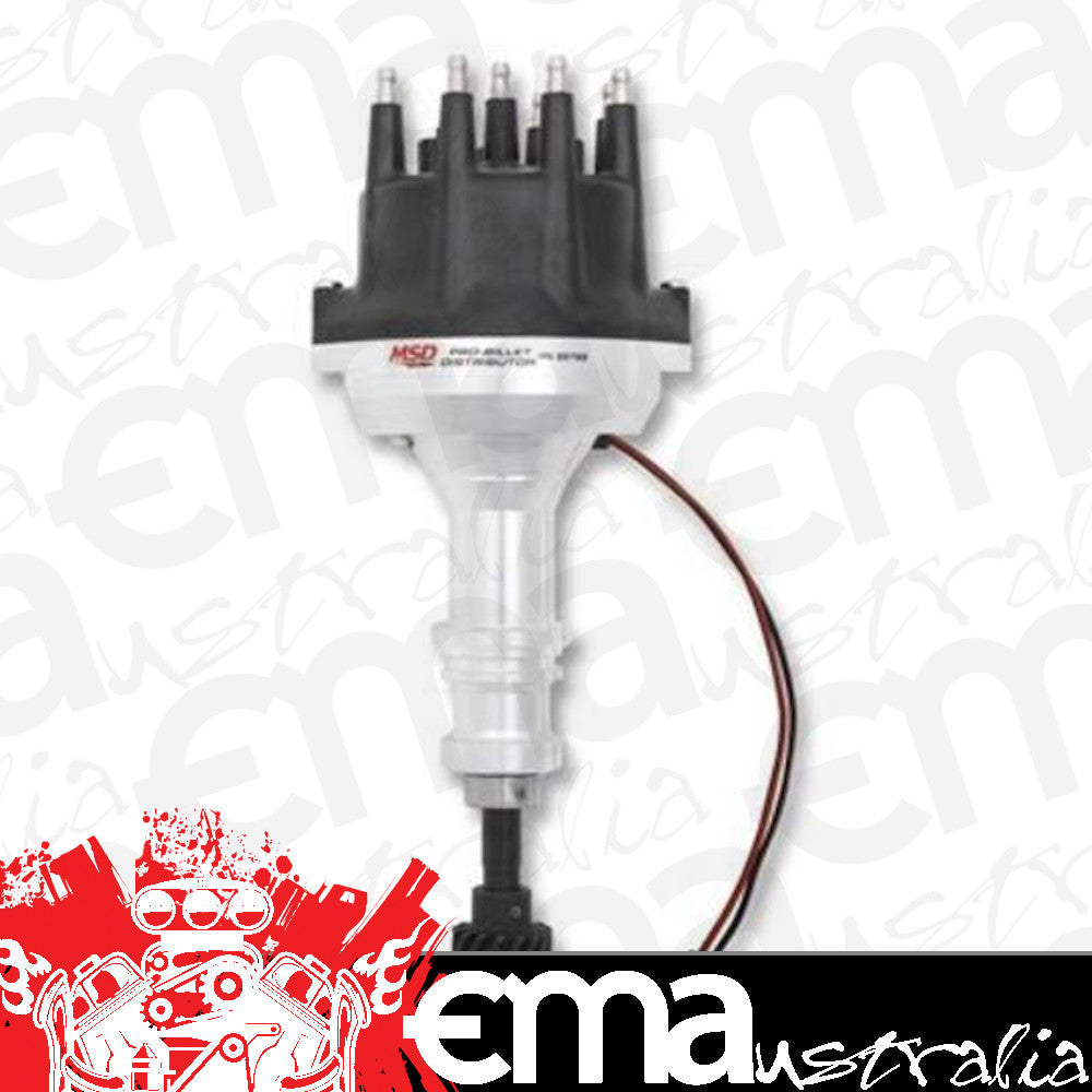 MSD Ignition MSD85795 Dist Ford 302 Probillet Small Blk Cap