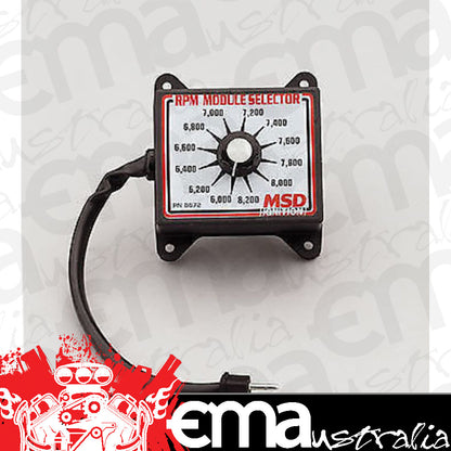 MSD Ignition | MSD8672 | RPM Module Selector Switch 6000-8200 RPM 200 RPM Increments