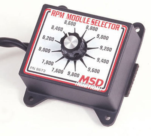 MSD Ignition MSD8673 RPM Module Selector 7600-9800 200 RPM Increments suits