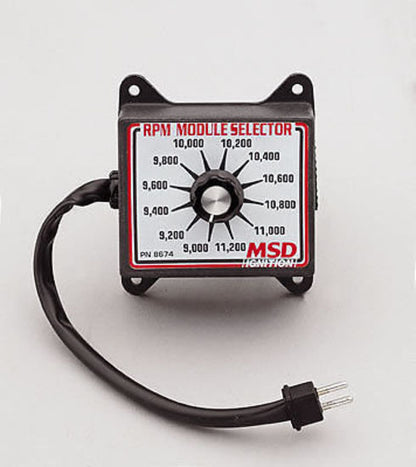 MSD Ignition | MSD8674 | RPM Module Selector 9000-11200 200 RPM Increments suits