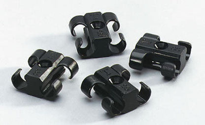 Universal 8 - 8.5mm Plug Wire Diameter Wire Separator Material: Plastic Pro-Clamp Ignition Lead Seperators Black 8-8.5mm Set Of 16 MSD Ignition MSD8841
