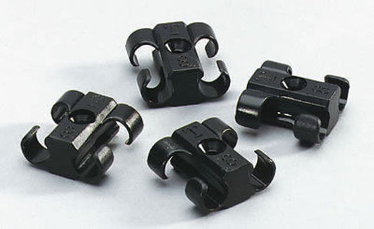 Universal 8 - 8.5mm Plug Wire Diameter Wire Separator Material: Plastic Pro-Clamp Ignition Lead Seperators Black 8-8.5mm Set Of 16 MSD Ignition MSD8841